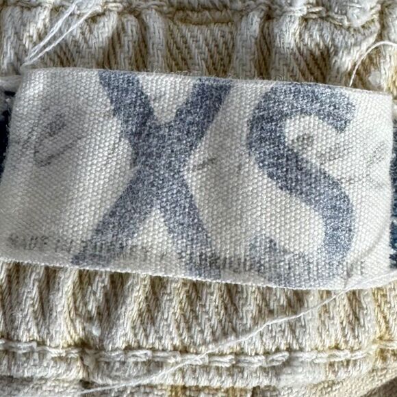 Free People We The Free Women's Tan High Waist Pull On Cargo Pants Sz XS - Picture 5 of 7